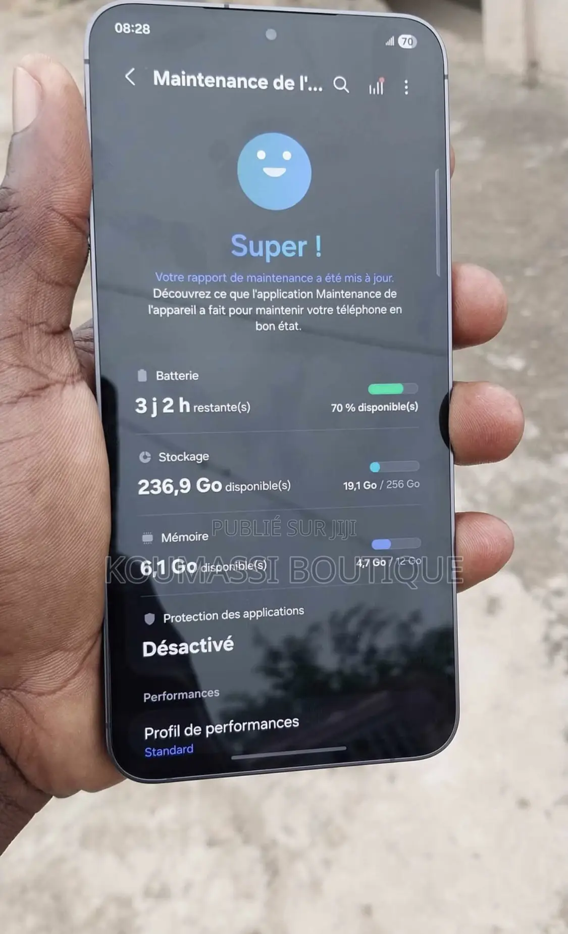 Nouveau Tecno Pop 10 128 GB Blanc