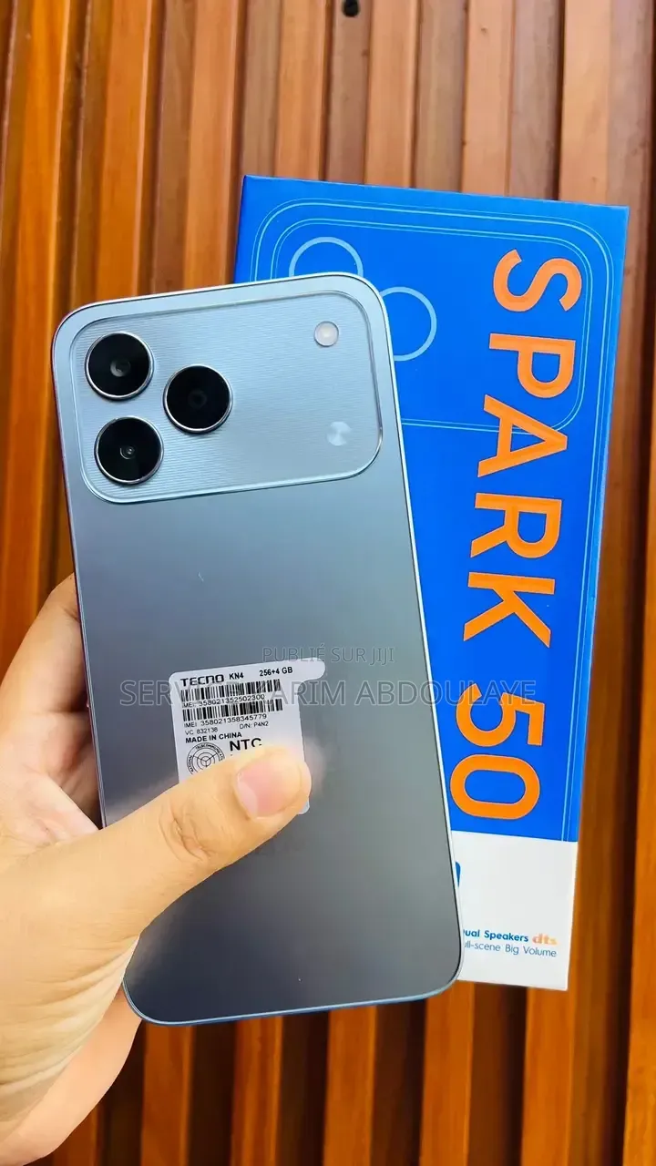 Nouveau Tecno Spark 50 128 GB Blanc