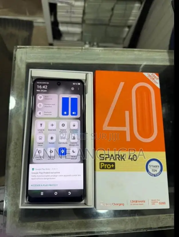 Nouveau Tecno Spark 40 128 GB Gris