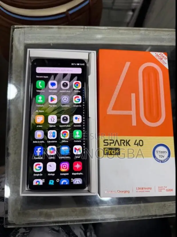 Nouveau Tecno Spark 40 128 GB Gris