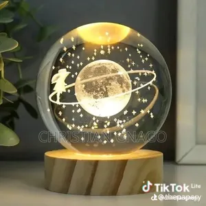 Boule De Cristal Veilleuse Décoratif