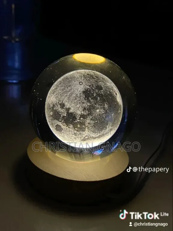 Boule De Cristal Veilleuse Décoratif