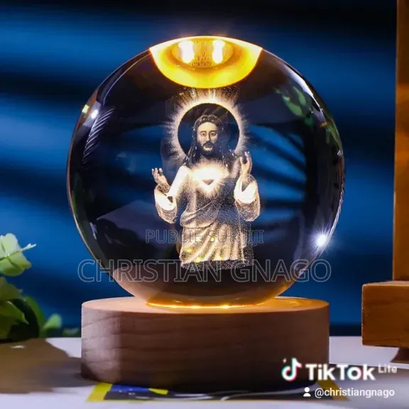 Boule De Cristal Veilleuse Décoratif