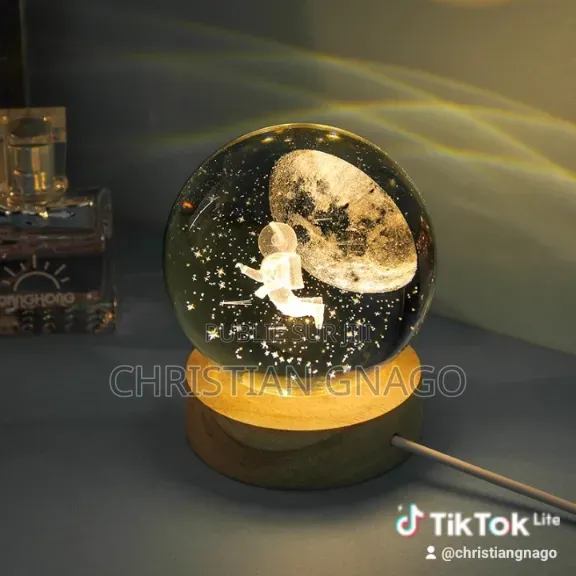 Boule De Cristal Veilleuse Décoratif