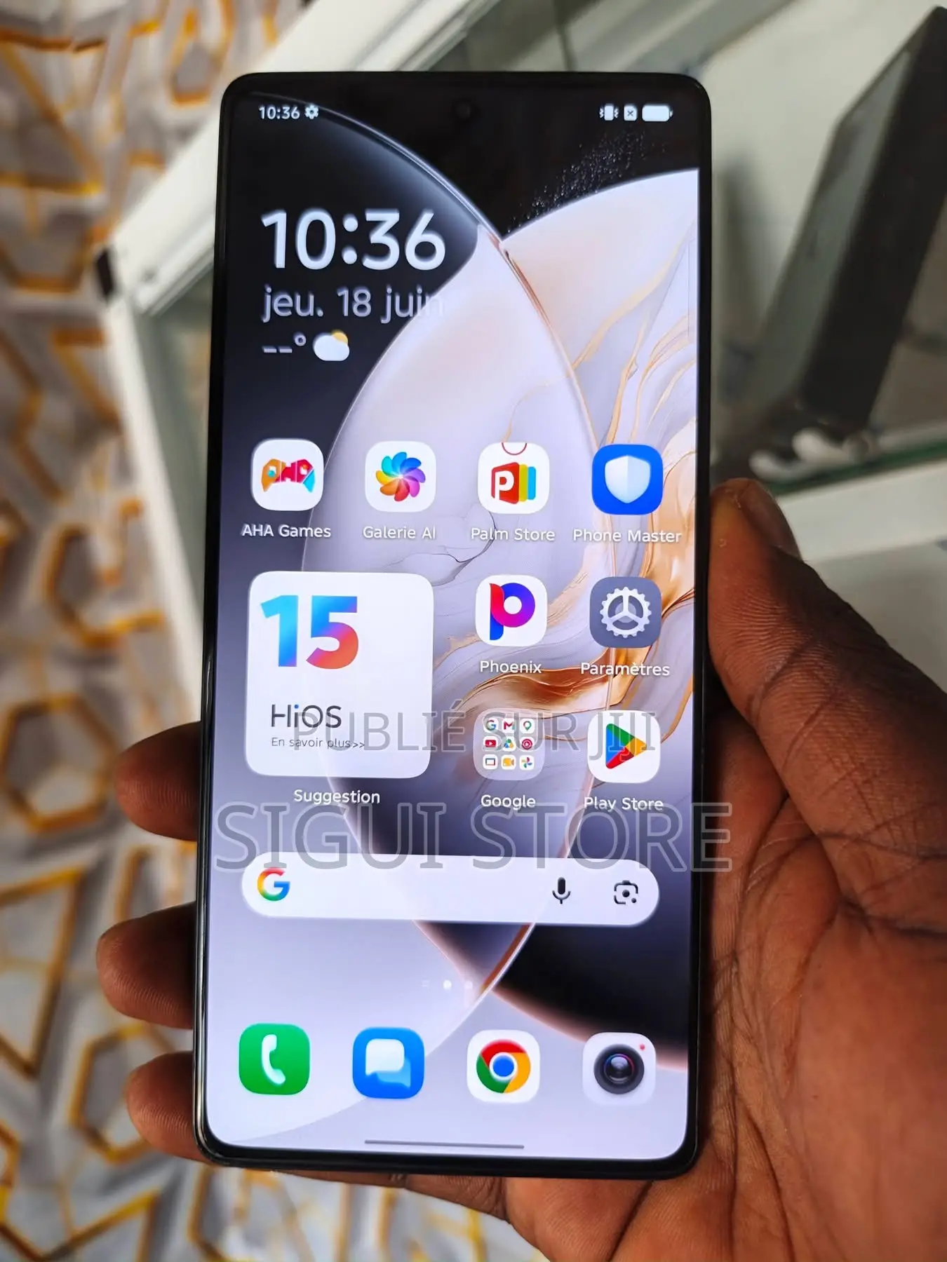 Nouveau Tecno Camon 30 256 GB Noir