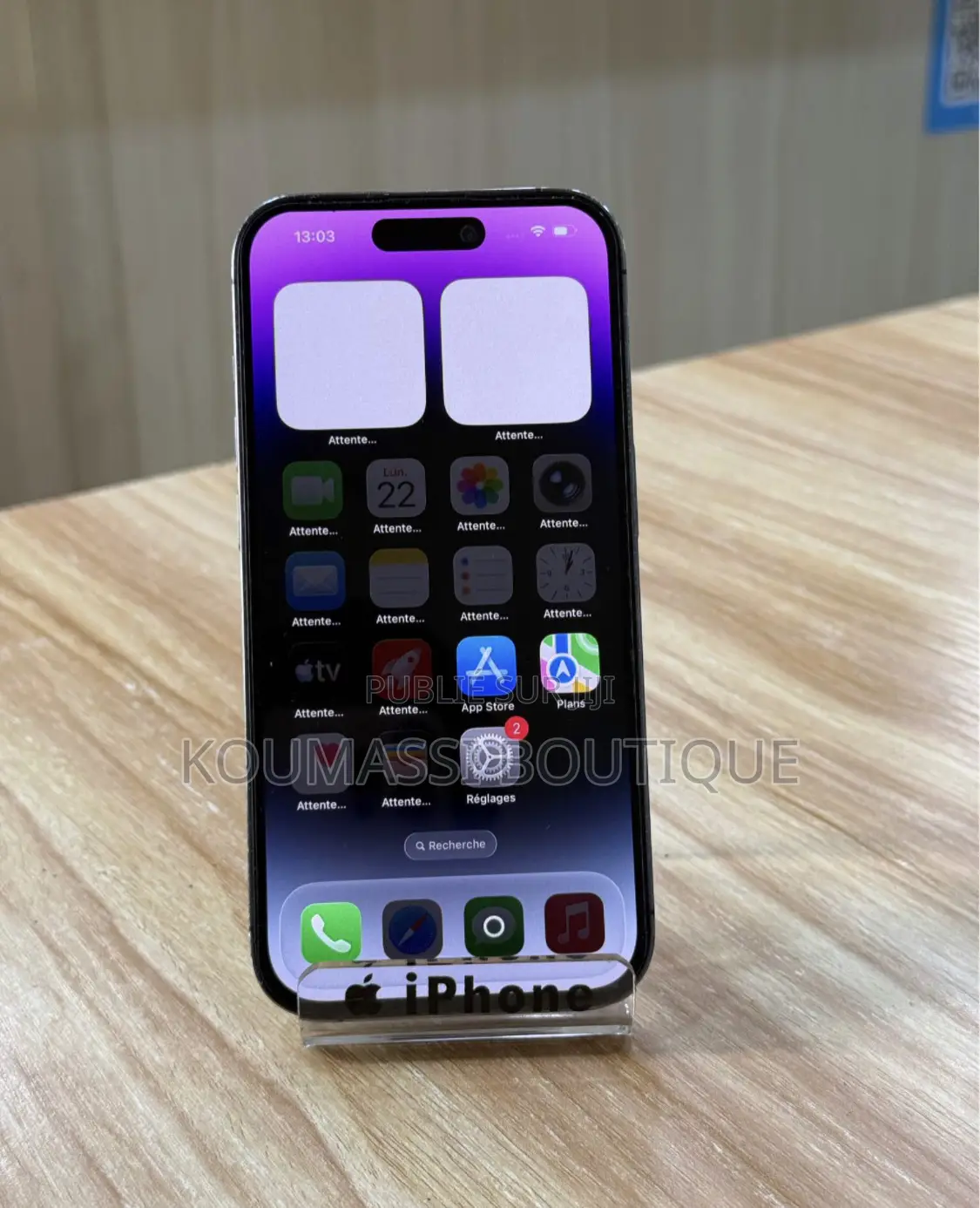 Nouveau Apple iPhone 14 Pro 256 GB Blanc