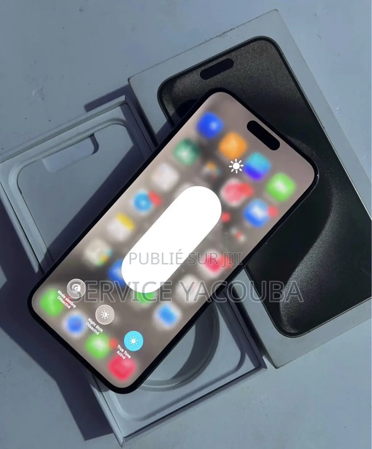 Nouveau Apple iPhone 15 Pro Max 512 GB Gris