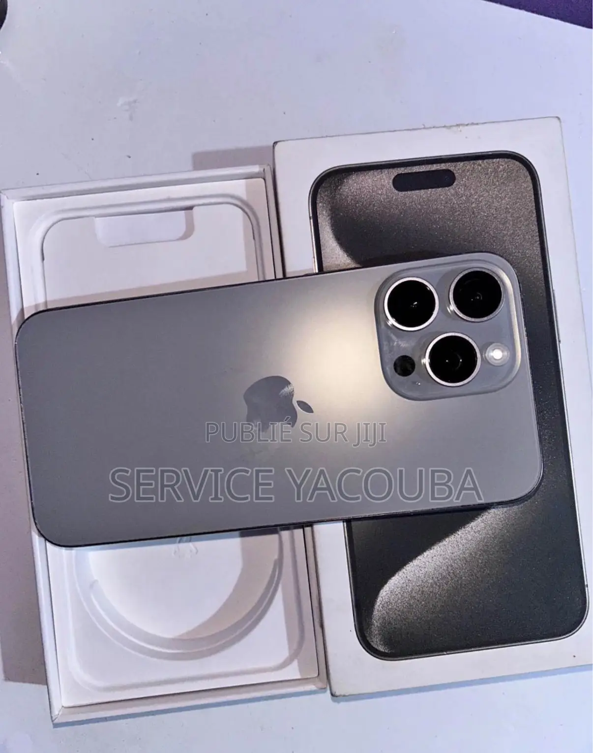 Nouveau Apple iPhone 15 Pro Max 512 GB Gris