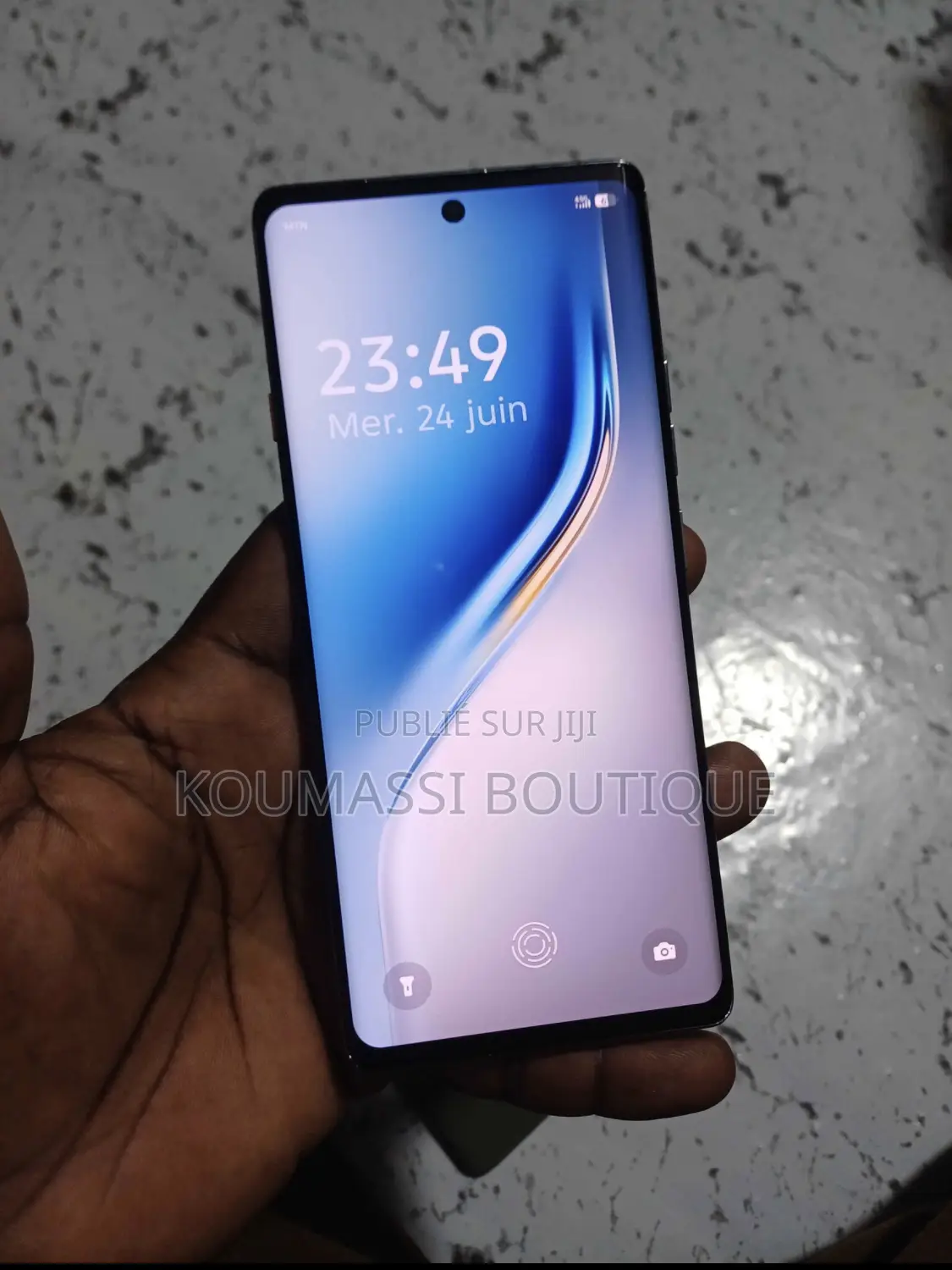 Nouveau Tecno Camon 50 Pro 256 GB Argenté