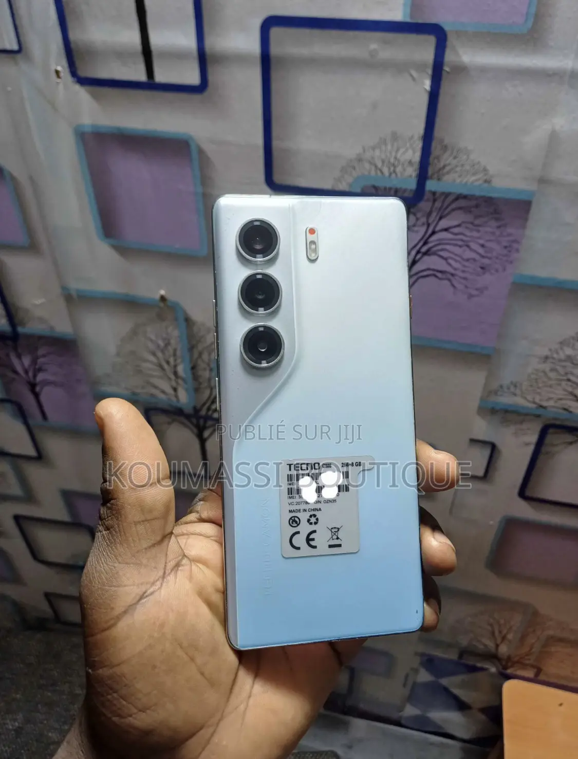 Nouveau Tecno Camon 40 256 GB Bleu
