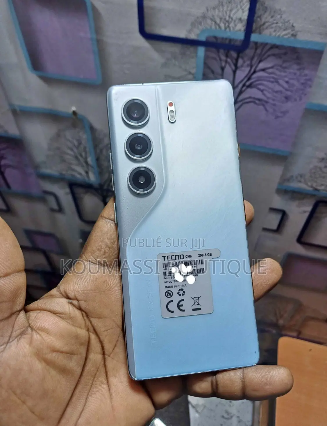 Nouveau Tecno Camon 40 256 GB Bleu