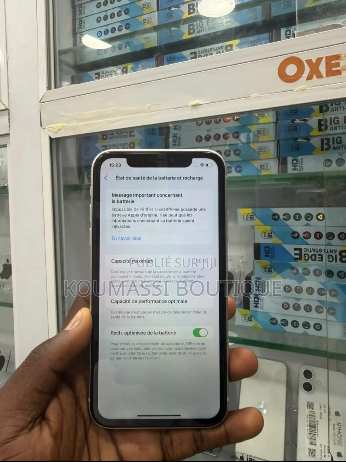 Nouveau Apple iPhone 11 256 GB Blanc