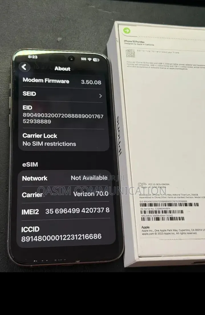 Apple iPhone 15 Pro Max 256 GB Gris