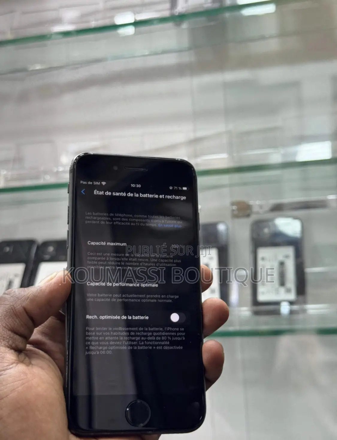 Nouveau Apple iPhone 8 128 GB Noir