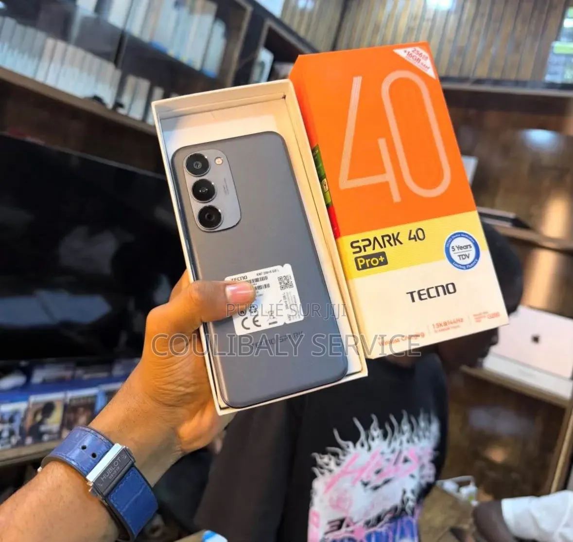 Nouveau Tecno Spark 40 Pro+ 256 GB Autre