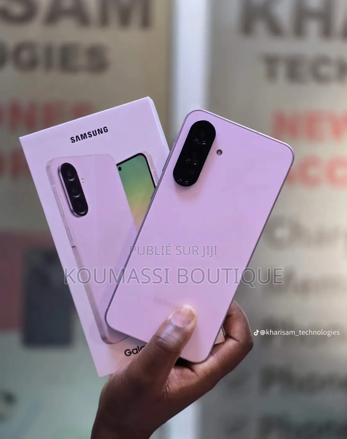 Nouveau Samsung Galaxy A56 256 GB Or rose