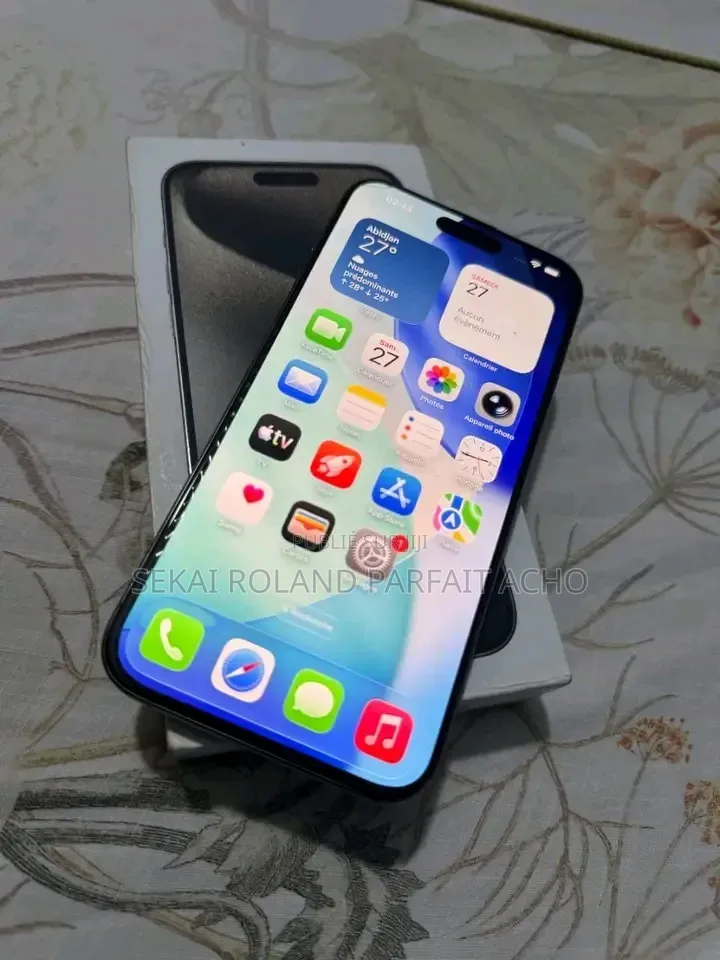 Nouveau Apple iPhone 15 Pro Max 512 GB Blanc