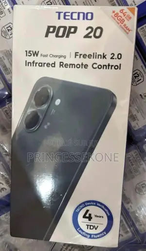 Nouveau Tecno Pop 20 128 GB Blanc