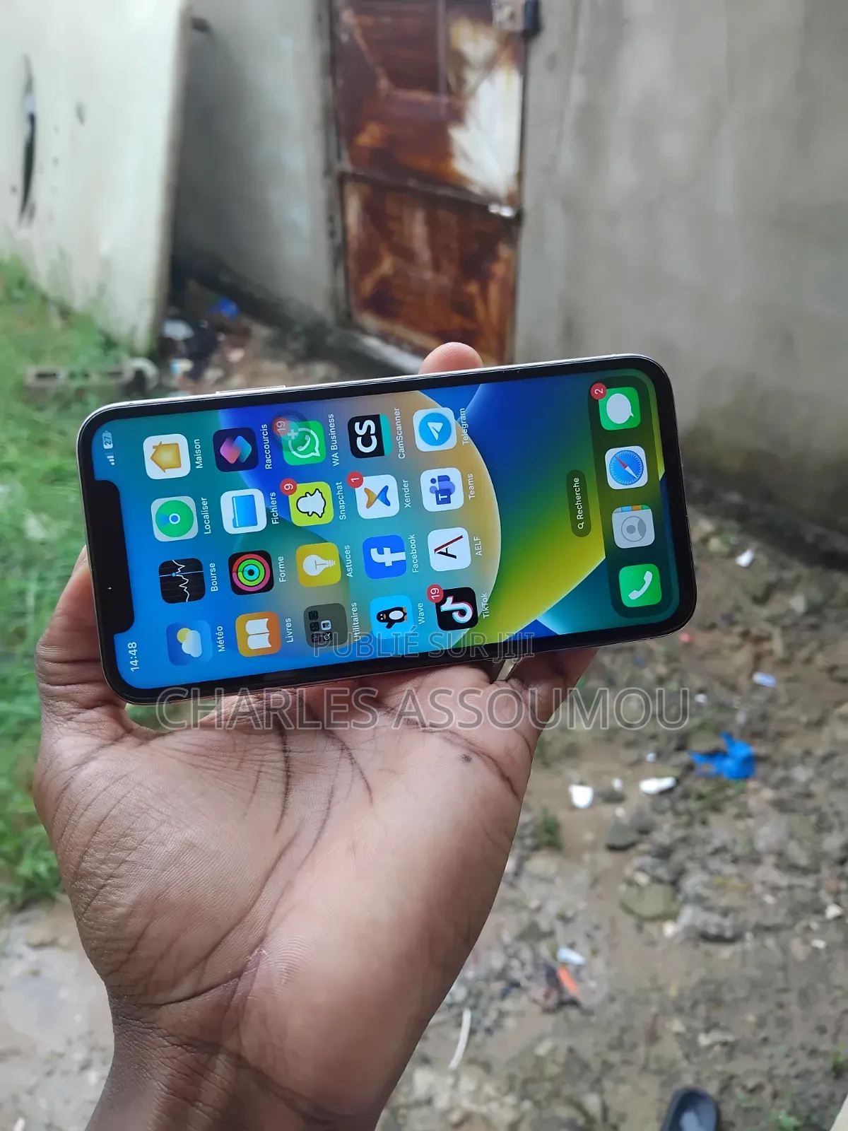 Apple iPhone XR 64 GB Blanc