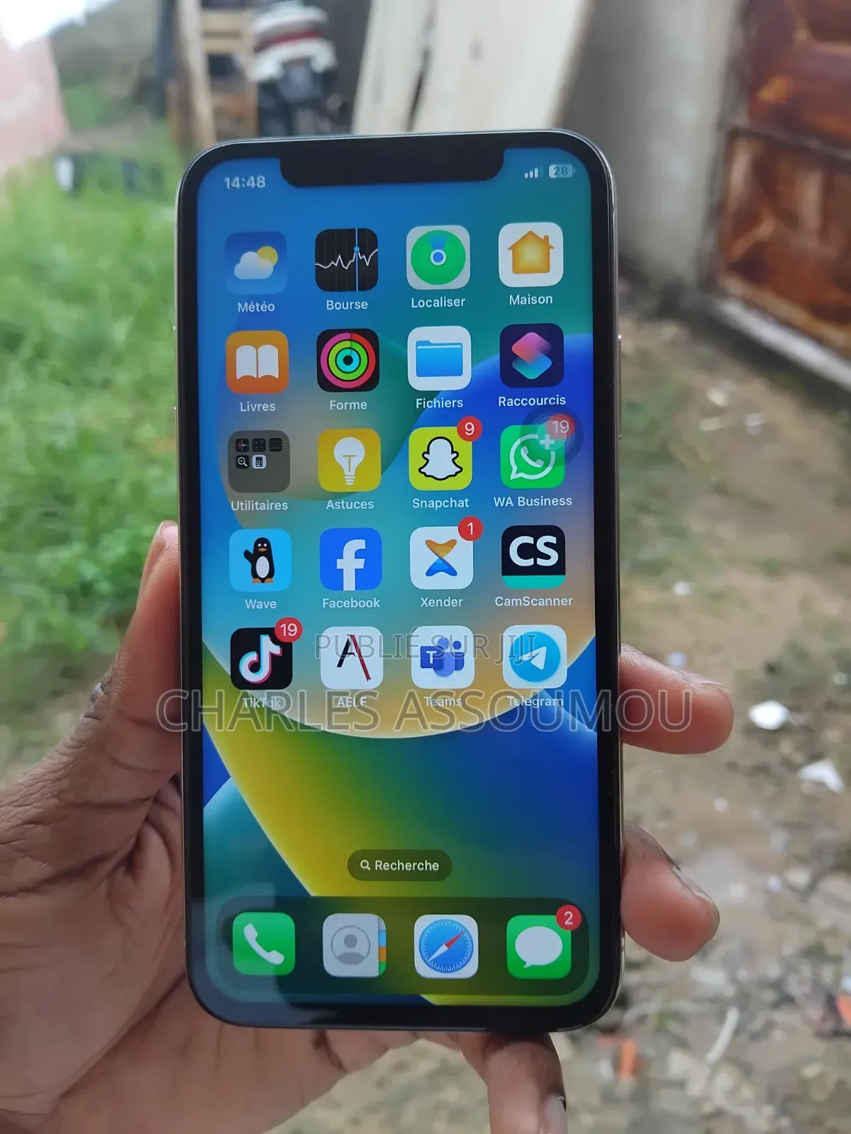 Apple iPhone XR 64 GB Blanc