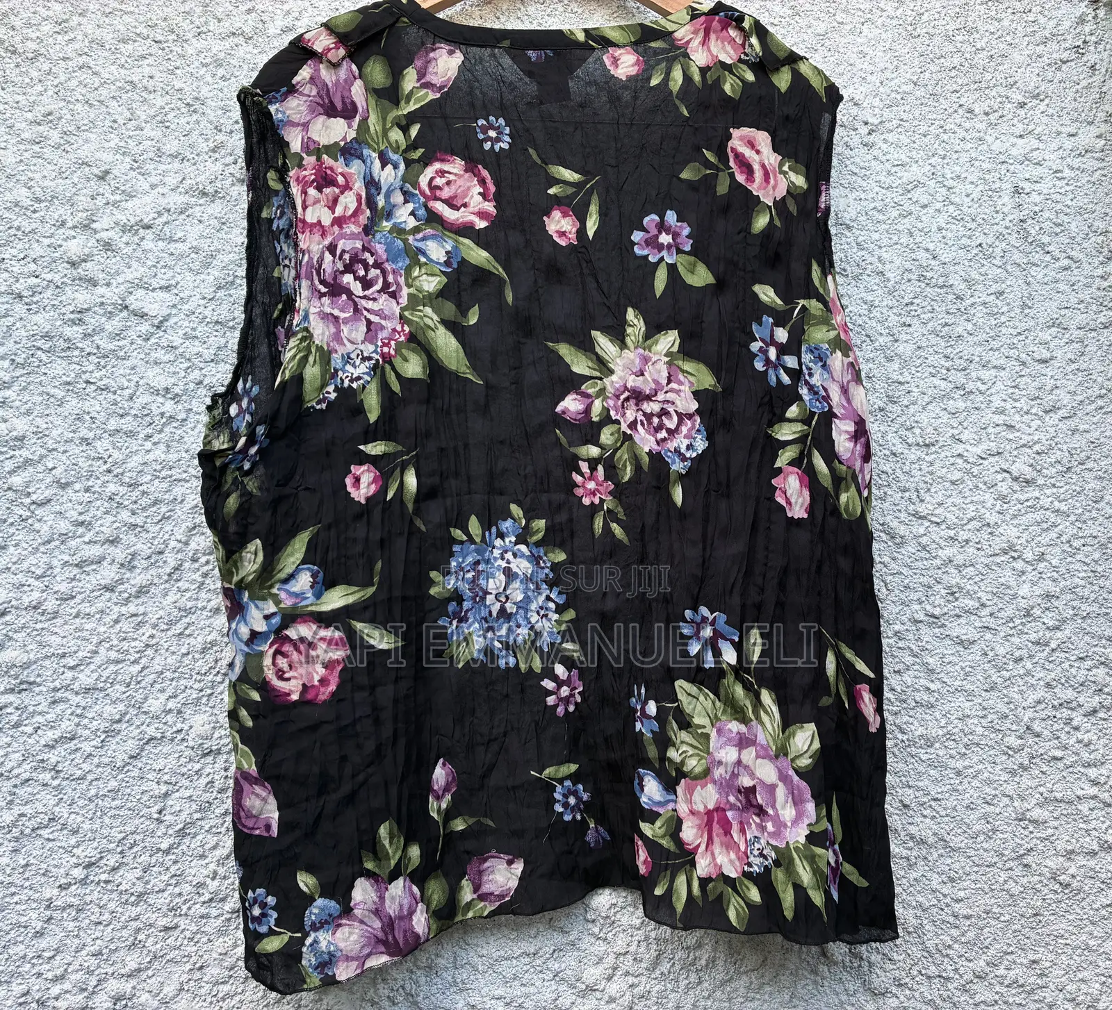 Veste Sans Manches Transparente