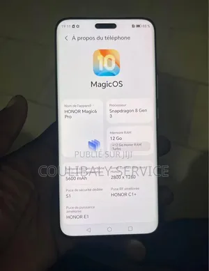 Nouveau Honor Magic6 Pro 256 GB Autre