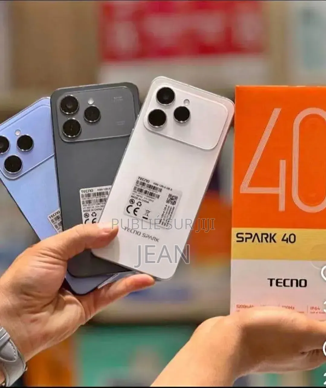 Nouveau Tecno Spark 40 256 GB Blanc