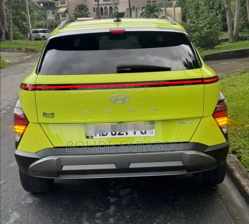 Nouveau Hyundai Kona 2025 Jaune