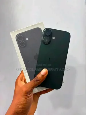 Nouveau Apple iPhone 16 256 GB Noir