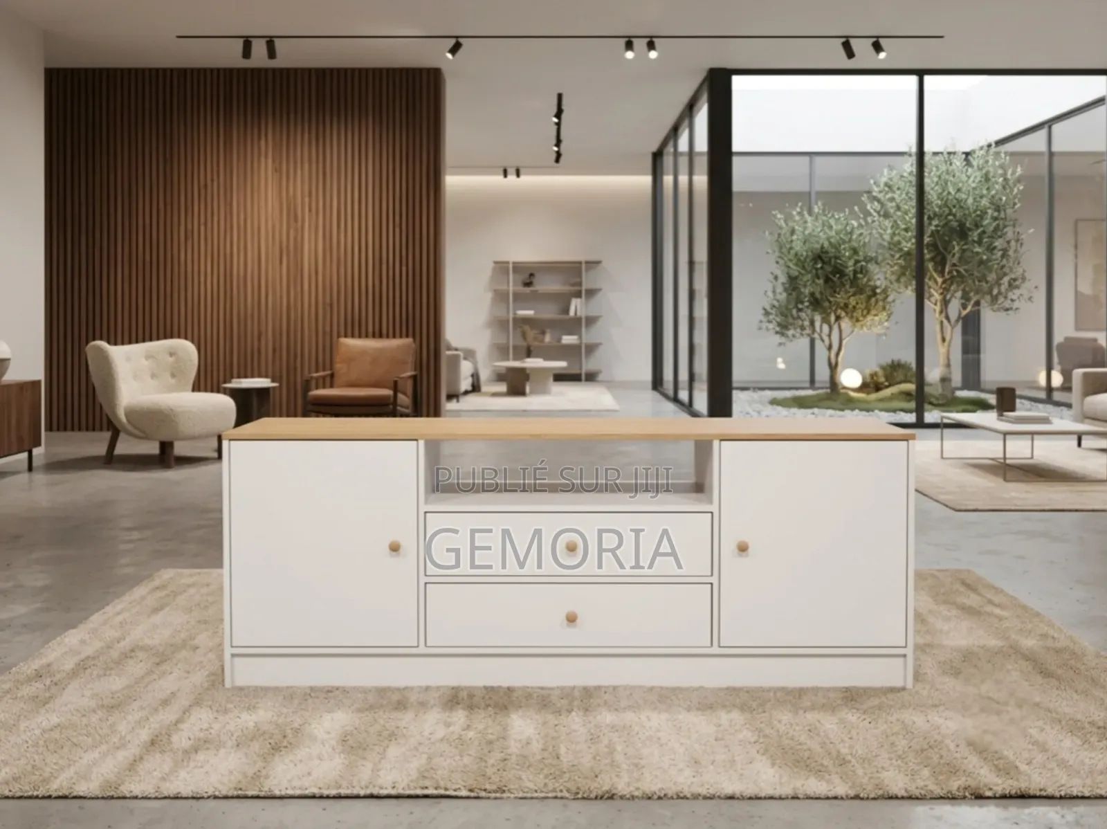 Buffet Moderne Blanc