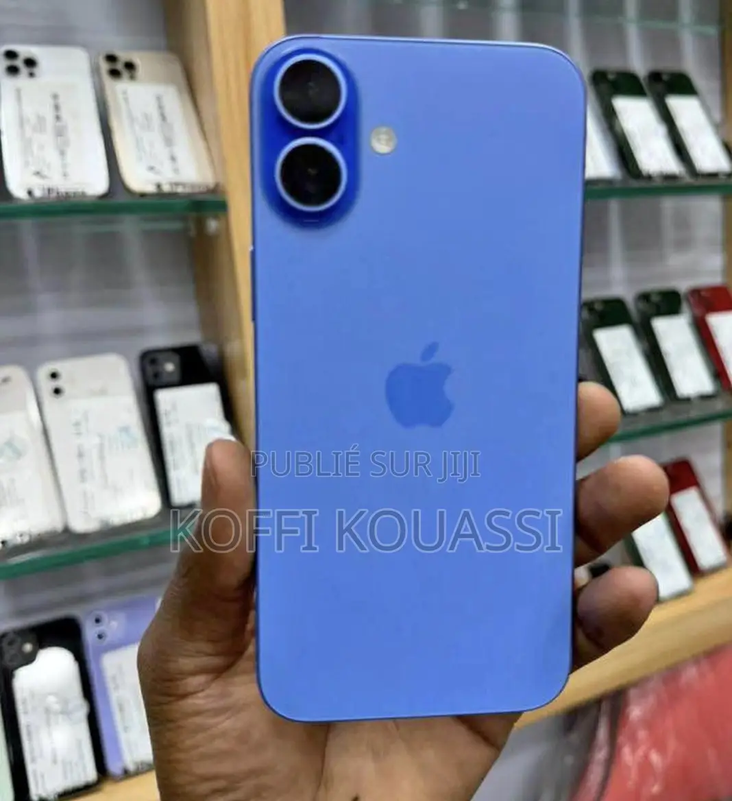 Nouveau Apple iPhone 16 256 GB Bleu