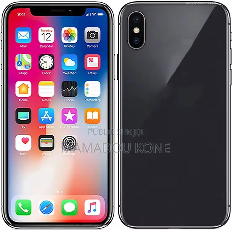 Nouveau Apple iPhone X 64 GB Noir