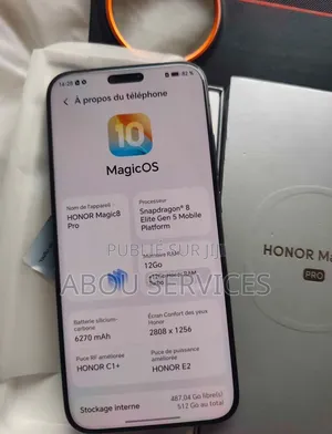 Nouveau Honor Magic8 Pro 256 GB Autre