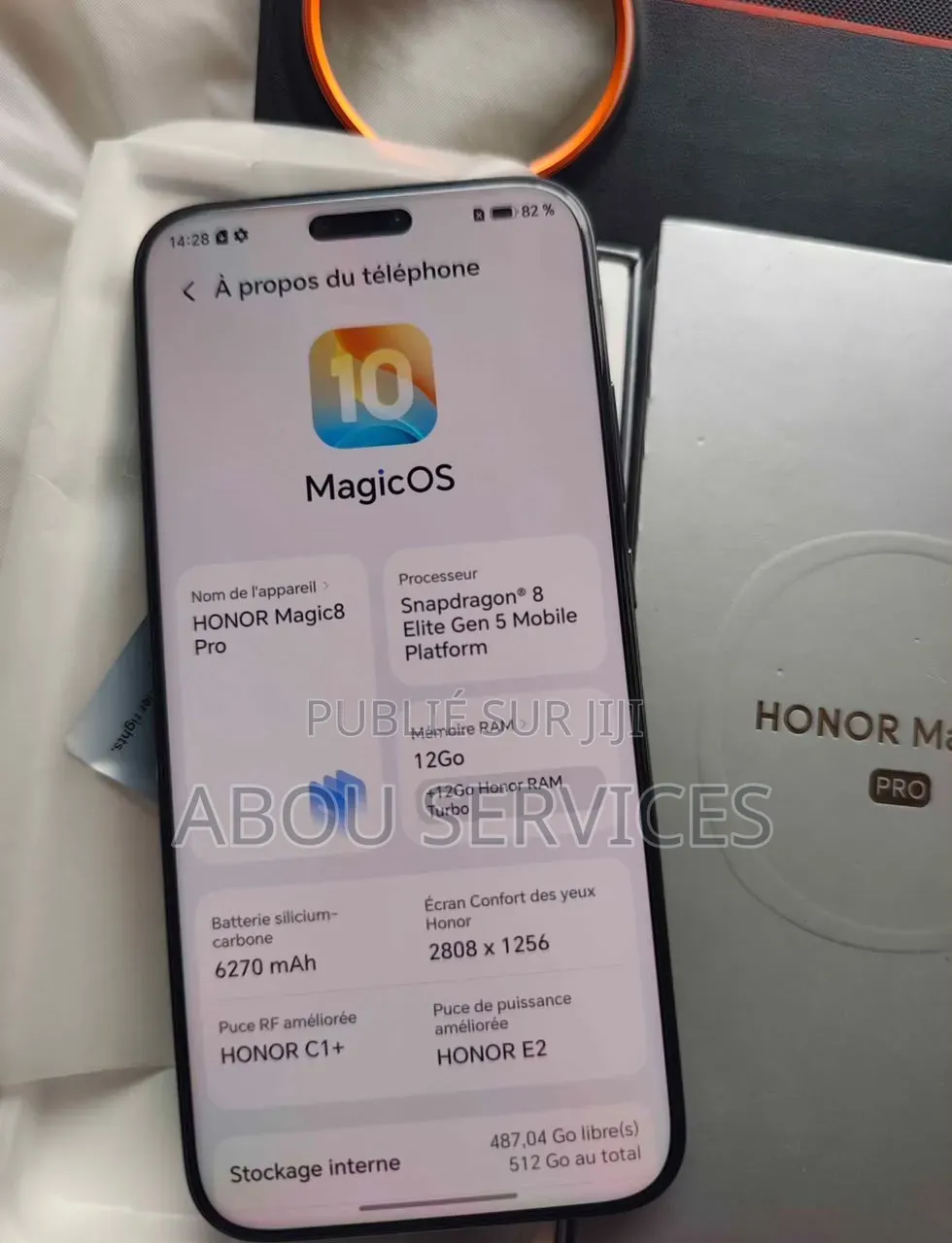 Nouveau Honor Magic8 Pro 256 GB Autre