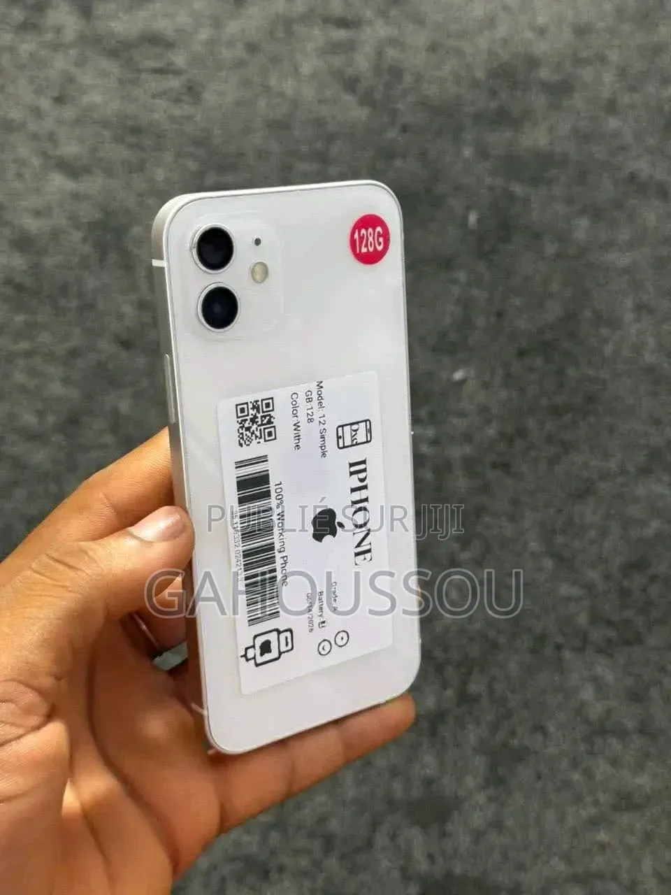 Nouveau Apple iPhone 12 128 GB Blanc