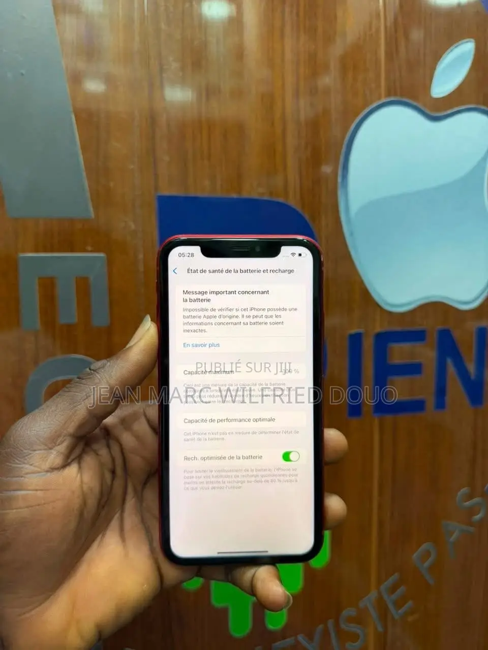 Nouveau Apple iPhone XR 64 GB Rouge