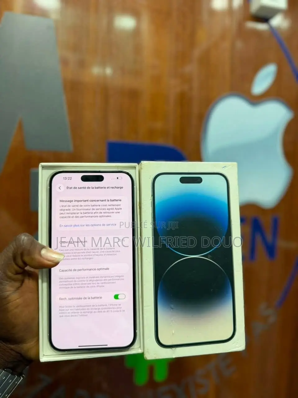 Nouveau Apple iPhone 14 Pro Max 128 GB Blanc