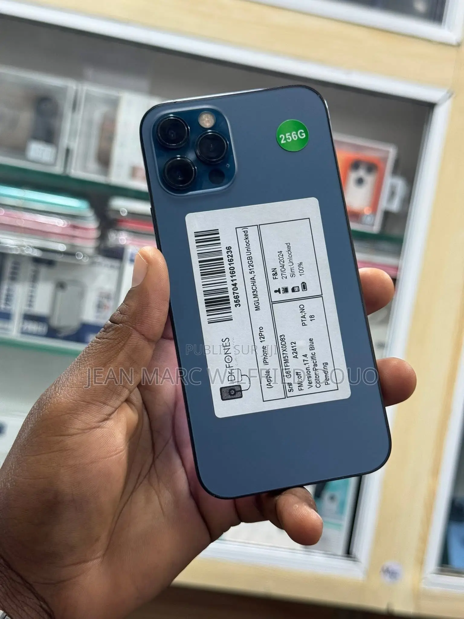 Nouveau Apple iPhone 12 Pro 128 GB Noir