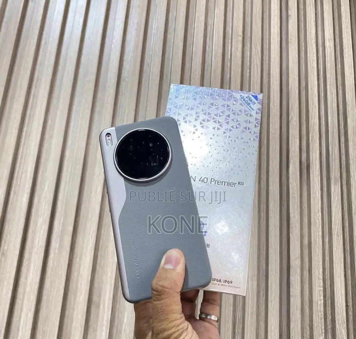 Nouveau Tecno Camon 40 Premier 256 GB Gris