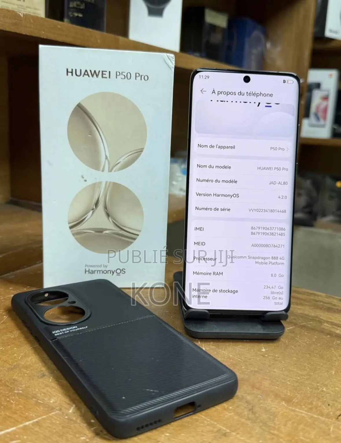 Nouveau Huawei P50 Pro 512 GB Noir