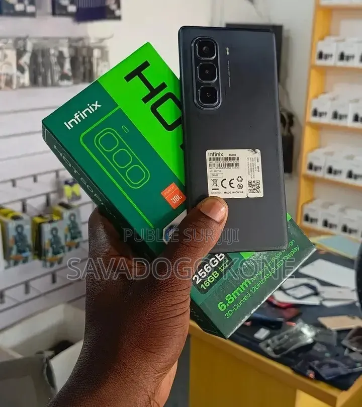 Nouveau Infinix Note 50 Pro+ 256 GB Noir