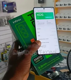 Nouveau Infinix Note 50 Pro+ 256 GB Noir