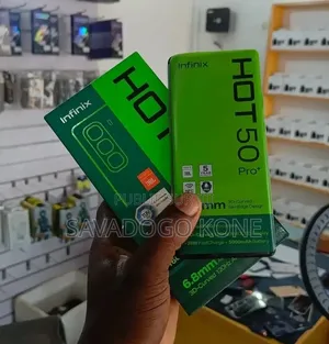 Nouveau Infinix Note 50 Pro+ 256 GB Noir