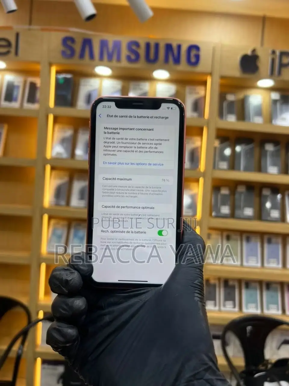 Nouveau Apple iPhone XR 64 GB Orange