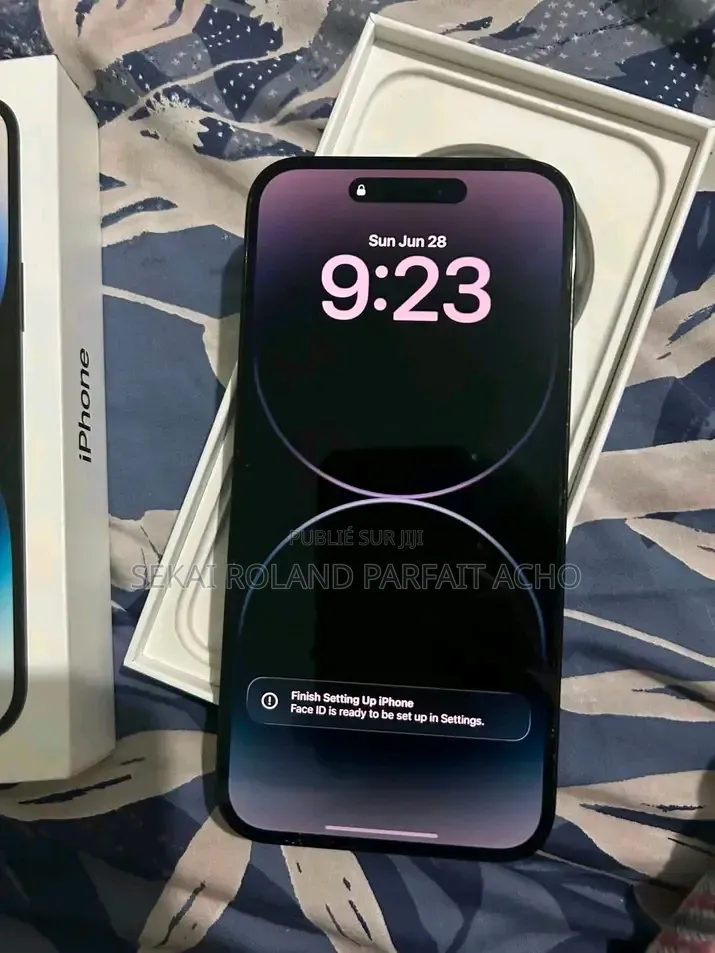 Nouveau Apple iPhone 14 Pro Max 256 GB Noir