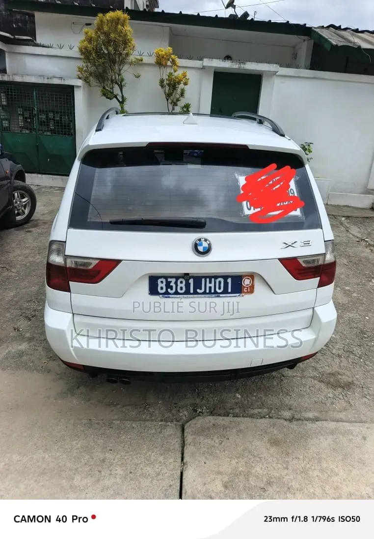 BMW X3 xDrive30i 2010 Blanc