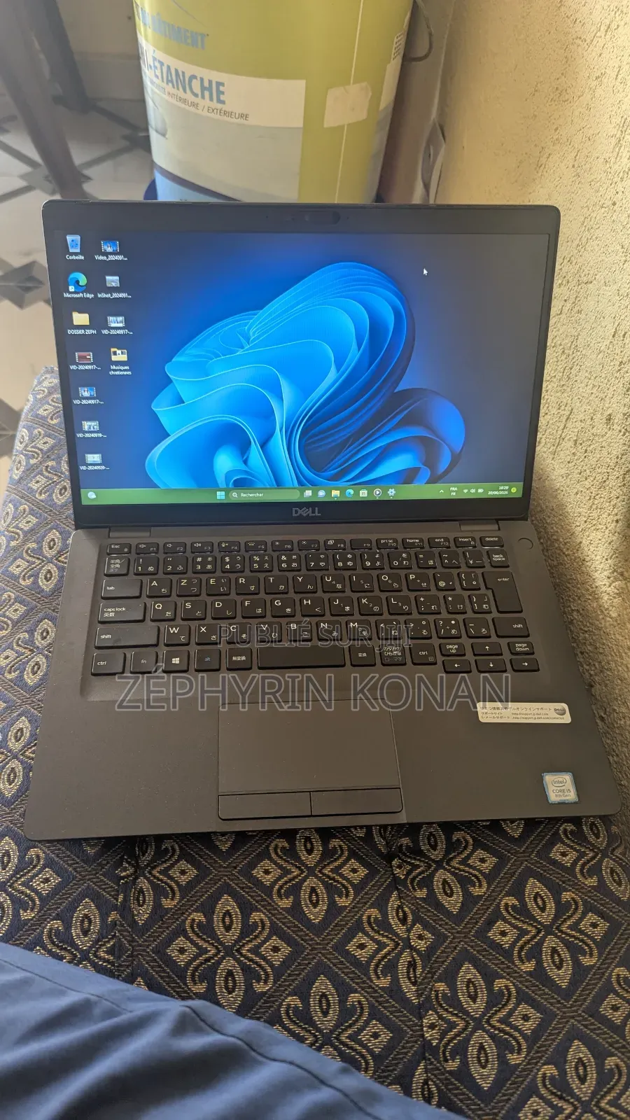 Ordinateur portable Dell Latitude 5400 8GB Intel Core i5 SSD 250GB