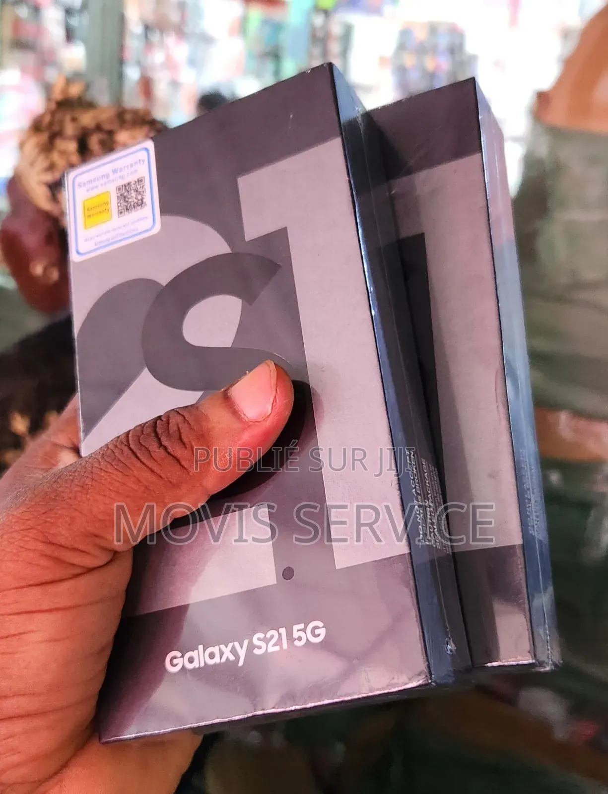 Nouveau Samsung Galaxy S21 5G 128 GB Noir