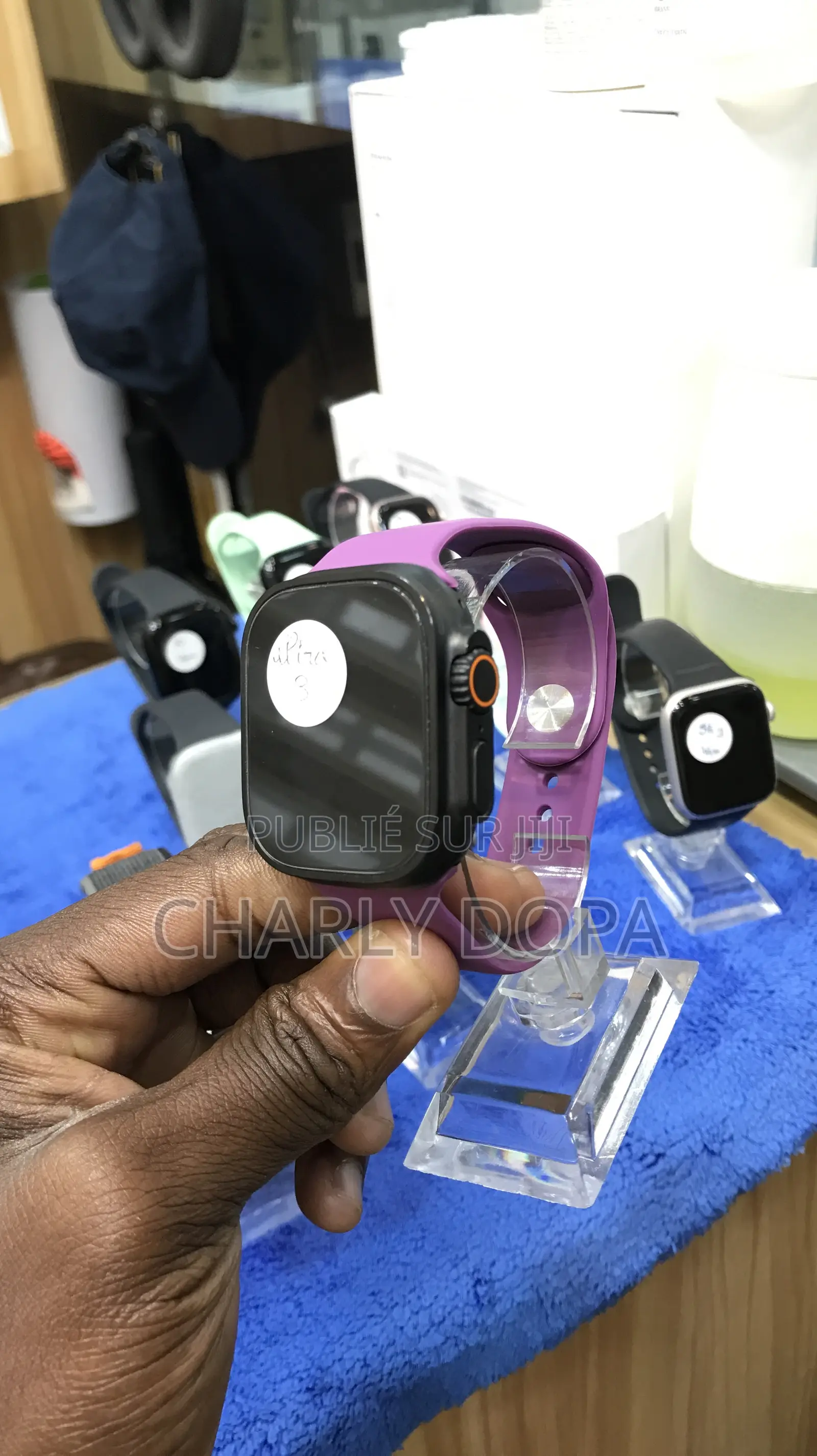 Apple Watch Ultra 3 Titanium Noir Quasi Neuf