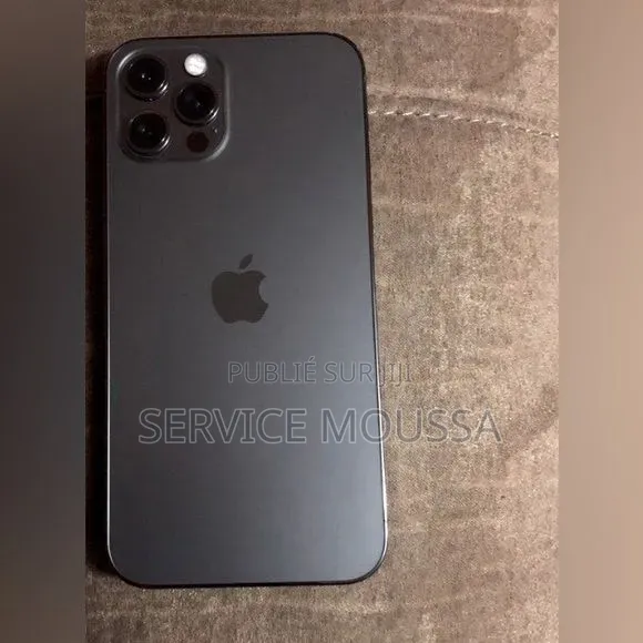 Nouveau Apple iPhone 12 Pro Max 256 GB Noir